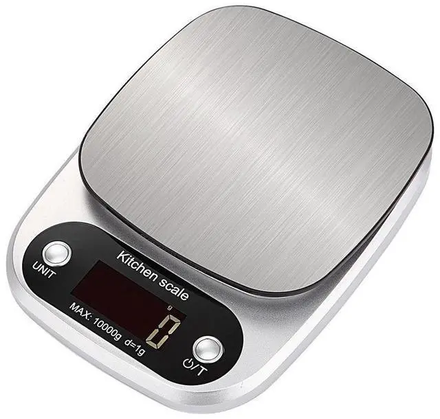 Alt view image 5 of 5 - QURO Premium Stainless Steel Digital LCD Kitchen Scale High Precision Electronic Weighing Scales