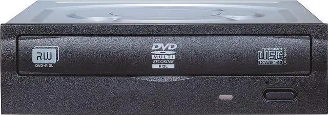 Alt view image 3 of 4 - Lite-On 24x SATA Internal DVD/RW Optical Drives IHAS324-17 Black