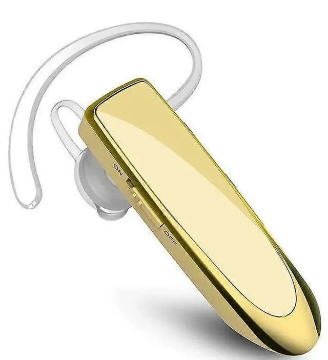Main image of Yellow Bluetooth Earbuds, 24H Talk Time, CVC 6.0 Noise Cancelling, In-Ear Headset for iPhone Android Laptop
