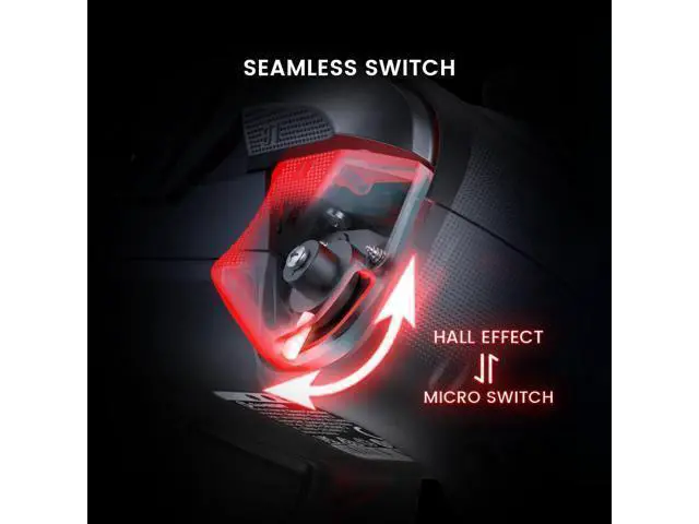 Alt view image 2 of 7 - Cyclone 2 Wireless Controller - 1000Hz Polling Rate, TMR Joysticks, Hall/Micro 2-in-1 Triggers for PC/Switch/Switch 2/Android/iOS, PC Gaming Controller with Charging Dock (Black)