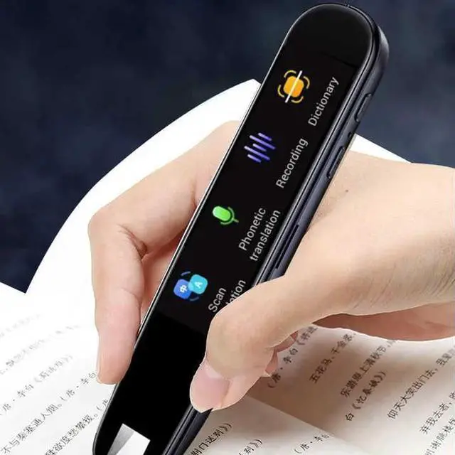 Alt view image 5 of 6 - QURO Portable Intelligent Translator 2.22 Inch HD Touch Screen OCR Digital Translator Pen 112 Language Voice Translator A15S