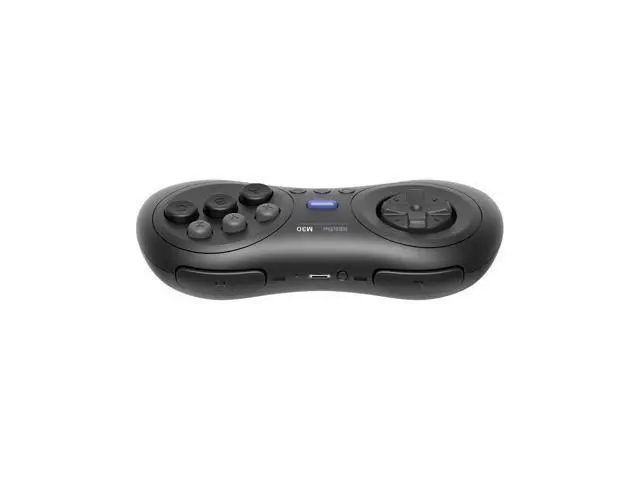 Alt view image 4 of 7 - 8Bitdo M30 Bluetooth Controller for Switch, Windows and Android, 6-Button Layout for SEGAs Classic Games (Black)