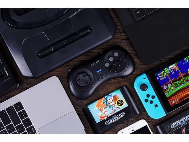 Alt view image 5 of 7 - 8Bitdo M30 Bluetooth Controller for Switch, Windows and Android, 6-Button Layout for SEGAs Classic Games (Black)
