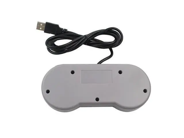 Alt view image 4 of 5 - USB Game Controller Gamepad Retro Joypad Black Gray Gamepads for PC Laptop Windows for NESPi4 Case for Raspberry Pi 4