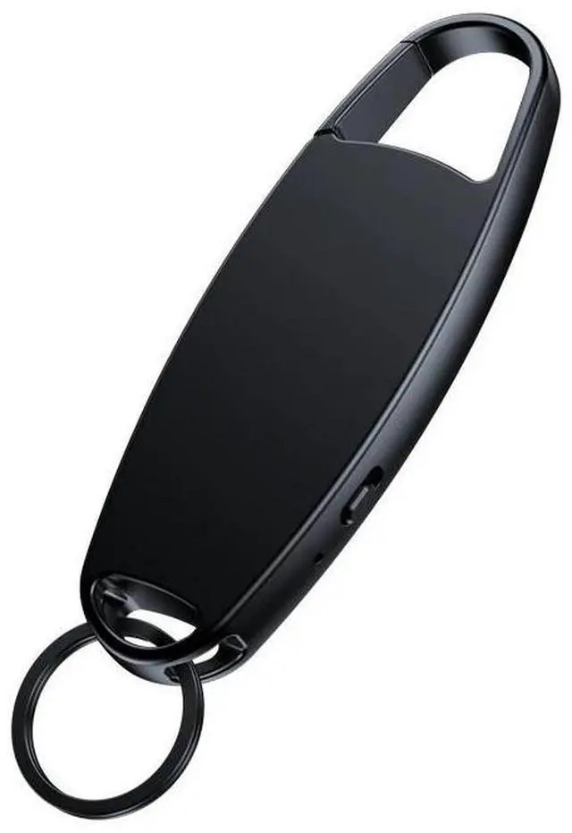 Alt view image 6 of 10 - V13 Keychain 32G 64GB USB Voice Activated Recorder Mini Dictaphone Professional Recording MP3 Flash Drive Digital Audio Record Capacity: 8GB Color: Black