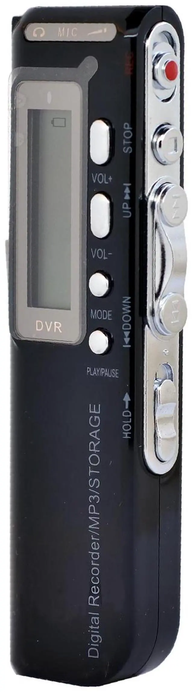 Main image of Portable Rechargeable USB 16GB USB Sensitive Voice Recording Digital Audio Voice Recorder Dictaphone Mp3 Player 25 battery Life Black Color