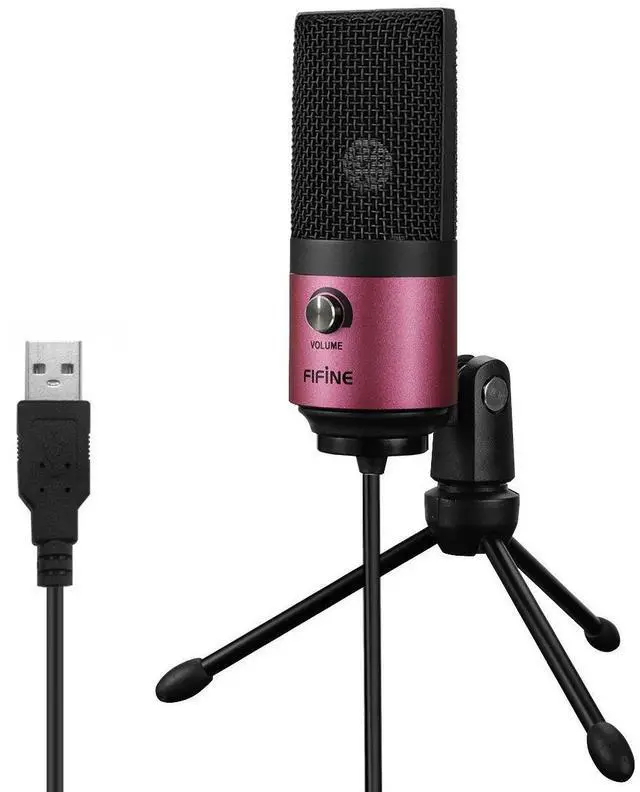 Alt view image 2 of 7 - Deuninker USB Podcast Condenser Microphone Bundle with Pop Filter for Recording On Laptop PC Computer Set (K669+U1)