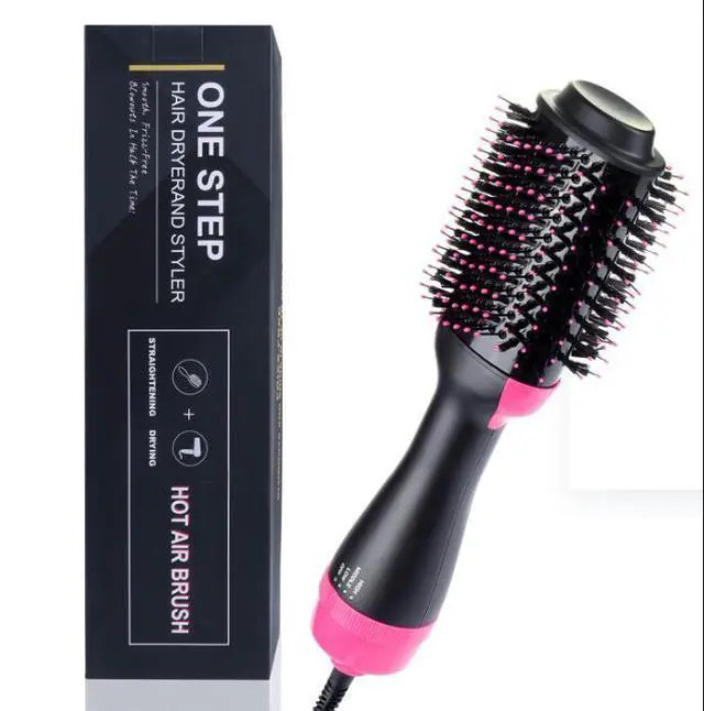 Alt view image 8 of 14 - One Step Hair Dryer and Styler volumizer,Hair Dryer Brush,Hot Air Brush,Hot Air Comb,Straightener&Curly Brush Suitable for All Hair Styles