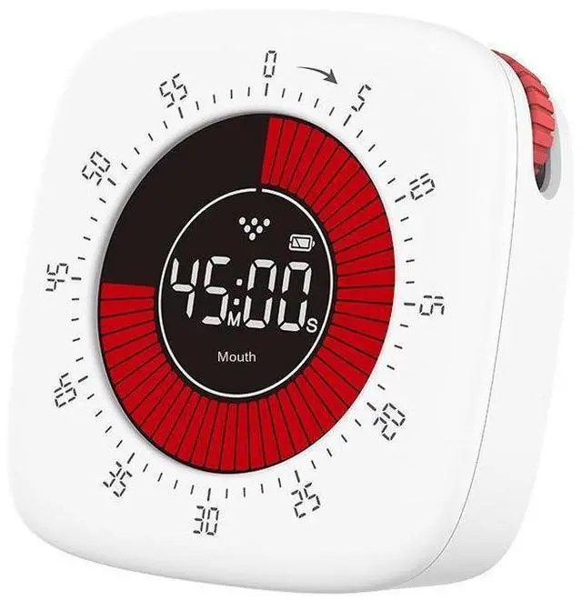 Alt view image 3 of 6 - QURO New Visual Timer Silent Time Manager Self-discipline Alarm Clock Student Learning Special Timer