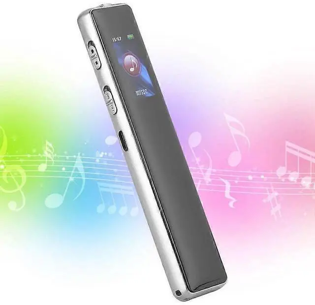 Alt view image 2 of 5 - Deuninker Mini Recording Pen 32GB Black - HD Noise Reduction Voice Recorder with Password Security