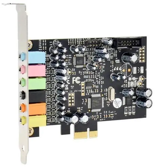 Alt view image 5 of 6 - PCIe 7.1 Channel Sound Card CM8828 + CM9882A with SPDIF Bracket PCIe 7.1CH Analog Digital Stereo Sound Card