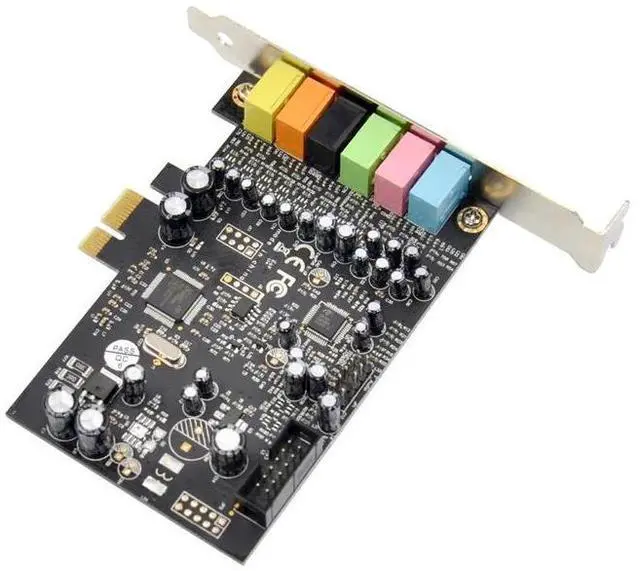 Alt view image 6 of 6 - PCIe 7.1 Channel Sound Card CM8828 + CM9882A with SPDIF Bracket PCIe 7.1CH Analog Digital Stereo Sound Card