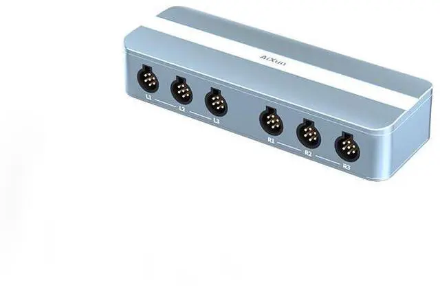 Main image of AIXUN EB01 Docking Station Dual Channel Input 6-in-2 HUB Ports for Aixun Peripherals Expansion for iPhone Repair Docking