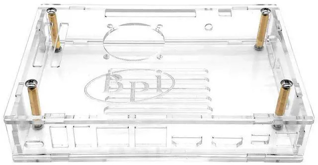 Alt view image 7 of 10 - DIY Clear Acrylic Case for BananaPi W2 (BPI-W2 Acrylic Case)