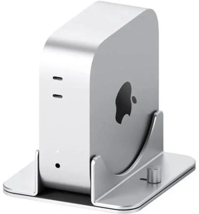 Main image of Deuninker Vertical Stand for Mac mini M4, Aluminum Alloy Laptop Stand Anti-Slip Computer Holder Desktop Stand Compatible with M4 Chip Mac mini Pro