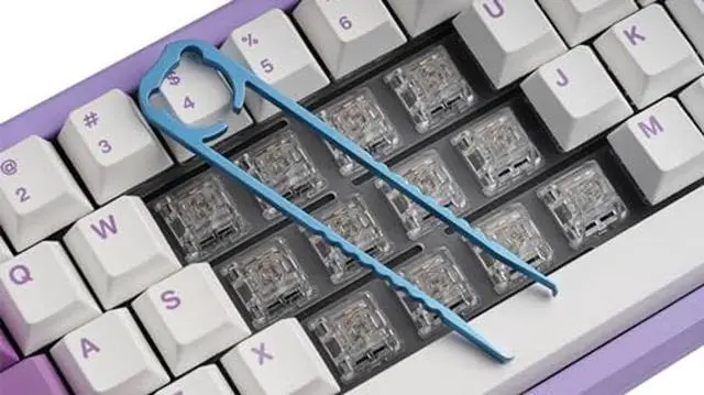 Alt view image 5 of 5 - OOCTPK Chilkey WS Titanium Switch Puller for Mechanical Keyboard Switches Prism, Key Remover for Replacement Mechanical Gaming Keyboard, Keyboard Switch Tester Tool for Removing Mechanical Keyboard
