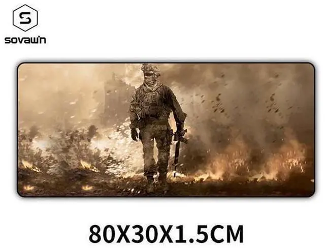 Main image of 80x30x1.5cm Star Wars Gaming Mouse Pad XXL Computer Mousepad Large XL Rubber Desk Keyboard Mouse Pad Mat Gamer for Call of Duty 3 Gaming Mouse Pad 09