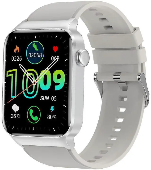 Main image of Deuninker T50S Smart Watch 1.85" HD, Answer/Make Calls, IP68 Waterproof, 100+ Sports Modes, Heart Rate & Sleep Tracker