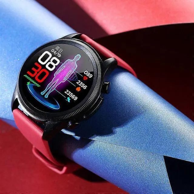 Alt view image 3 of 5 - Deuninker Smart Watch with Blood Sugar Monitor, Heart Rate & BP Tracker, IP68 Waterproof Fitness Watch for Men & Women