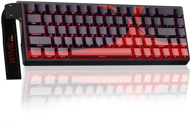 Main image of WIN68 HE MAX - Hall Effect Gaming Keyboard with Magnetic Switch, Adjustable Actuation Fast Trigger Mode, 8KHz Polling Rate, RGB Backlit Wired Mechanical Gaming Keyboard 60 Percent Compact Design