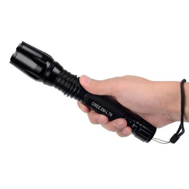 Alt view image 5 of 5 - 2X UltraFire Led Flashlight Torch 2500 Lumens Cree T6 XML+Battery And Charger