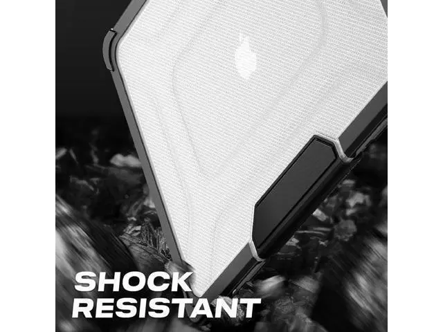 Alt view image 5 of 7 - Deuninker Case for MacBook Pro 16 inch, Shock-Absorbing Protection with Folding Stand &Mouse Pad Case for MacBook Pro 16 inch, HardBlack