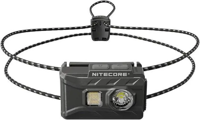 Alt view image 2 of 7 - NU20 Classic Ultralight Headlamp 360 Lumen USB-C Rechargeable Lightweight for Backpacking Camping Running with Auxilary White and Red Light