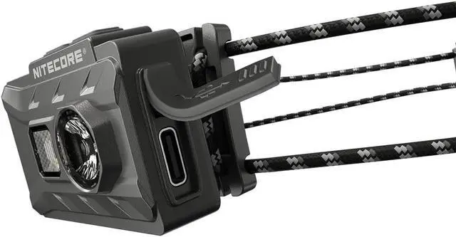 Alt view image 3 of 7 - NU20 Classic Ultralight Headlamp 360 Lumen USB-C Rechargeable Lightweight for Backpacking Camping Running with Auxilary White and Red Light