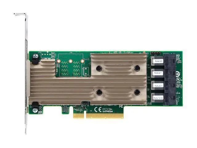 Alt view image 3 of 4 - LSI 9305-16i PCI-Express 3.0 x8 Low Profile SAS Host Bus Adapter