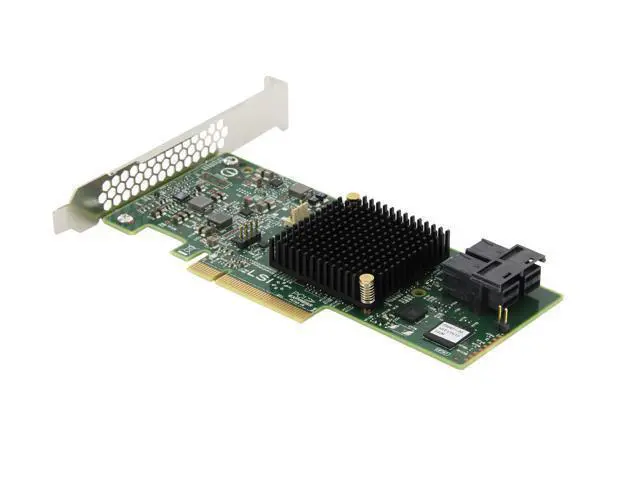 Alt view image 6 of 7 - 9341 MegaRAID SAS 9341-8i (LSI00407) PCI-Express 3.0 x8 Low Profile SATA / SAS High Performance Eight-Port 12Gb/s RAID Controller (Single Pack)--Avago Technologies