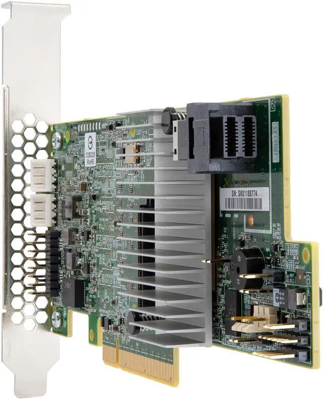 Alt view image 11 of 13 - LSI 9300 MegaRAID SAS 9361-4i (LSI00415) PCI-Express 3.0 x8 SATA / SAS High Performance Four-Port 12Gb/s RAID Controller (Single Pack) - Avago Technologies
