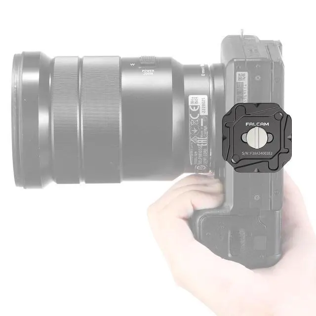 Alt view image 7 of 7 - Deuninker New Version F38 Quick Release Plate 2-in-1, FALCAM F38 Quick Release System QR Plate Camera Tripod Mount Adapter Compatible with PD and F38 (New Version Top Plate, Base Mount NOT Include)