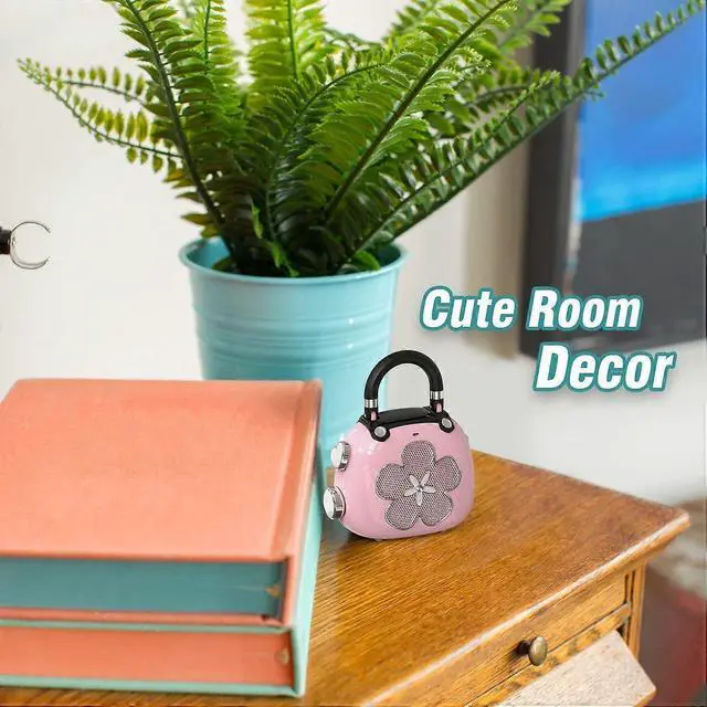 Alt view image 3 of 5 - Deuninker Cute Retro Bluetooth Speaker, Mini Portable with Mighty Sound, Ideal Gift for Kids & Decor