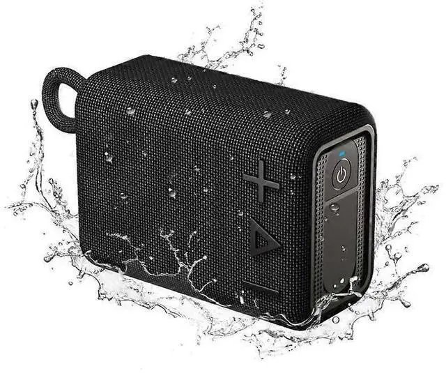 Main image of Ecocleanpath G30 Mini Waterproof Bluetooth Speaker, IP66 Dustproof & Shockproof, TWS Stereo, 12H Playtime, Black
