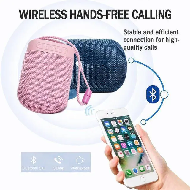 Alt view image 4 of 5 - Ecocleanpath C16 IPX7 Waterproof Floating Bluetooth Speaker, 20H Playtime, Rich Bass, Compact for Beach & Pool