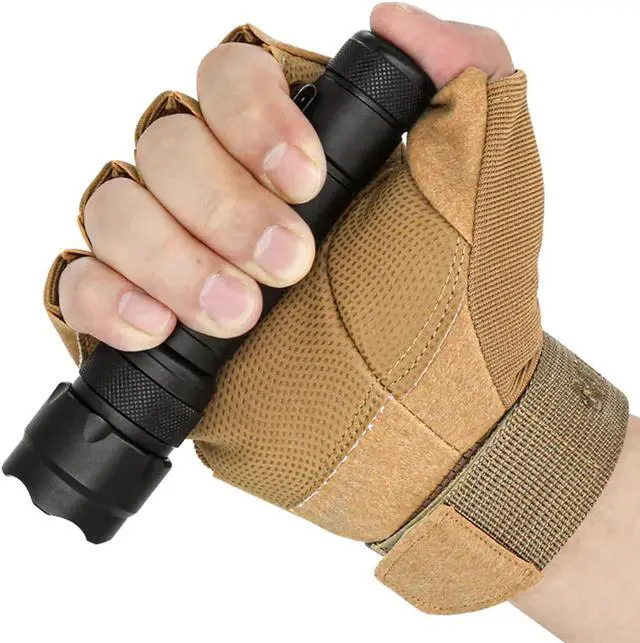 Alt view image 14 of 14 - Mini LED Flashlight 1000 Lumens Single Mode Tactical EDC Flashlight, Super Bright Waterproof Small Portable Flash Light Torch WF-502B (Battery Not Included)