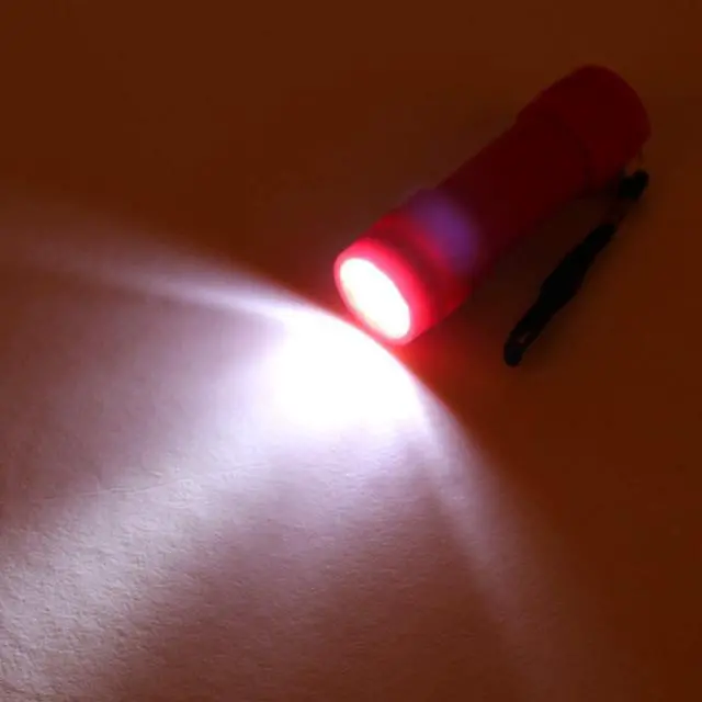 Alt view image 7 of 7 - FASTPRO 10-Pack 9-LED Mini Flashlight Set 30-Pieces AAA Batteries are Included and Pre-Installed Perfect For Class Teaching Camping Wedding Favor