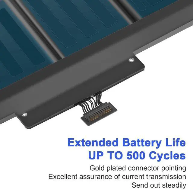 Alt view image 9 of 10 - 99.5Wh A1618 A1494 Laptop Battery for A1618 A1494 P/N:020-00079 02000079 for MacBook Pro 15" Inch Retina A1398 (Mid 2015 Mid 2014 Late 2013 Early 2015), NOT fit for: A1398 (Mid 2012 Early 2013)