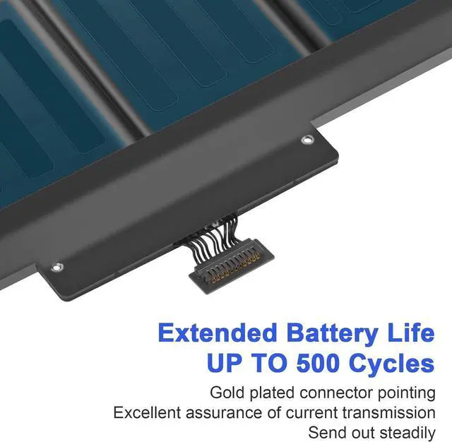 Alt view image 11 of 14 - 99.5Wh A1618 A1494 Laptop Battery for A1618 A1494 P/N:020-00079 02000079 for MacBook Pro 15" Inch Retina A1398 (Mid 2015 Mid 2014 Late 2013 Early 2015), NOT fit for: A1398 (Mid 2012 Early 2013)