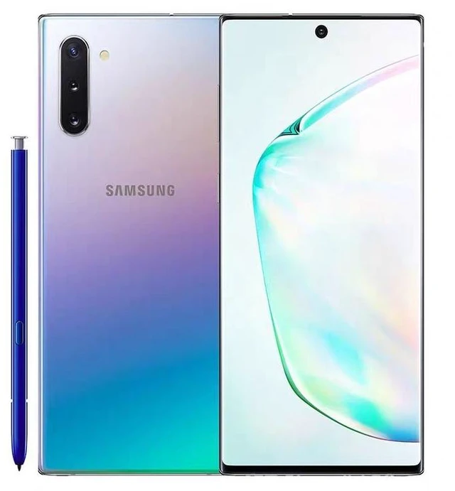 Main image of Samsung Galaxy Note 10+ Plus 5G 6.8" 256GB 12GB Ram SM-N976N (GSM Only|No CDMA) US Compatible Unlocked - Aura Glow