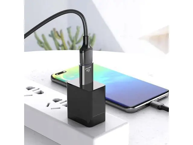 Alt view image 9 of 12 - 1Pcs Data Transfer Adapter 6A USB OTG to Type C Adapter Type C Male to USB 3.1 Female Converter (Orange)