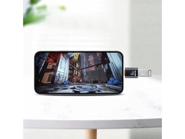 Alt view image 10 of 12 - 1Pcs Data Transfer Adapter 6A USB OTG to Type C Adapter Type C Male to USB 3.1 Female Converter (Orange)