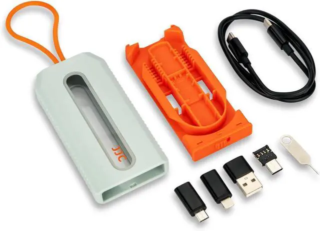 Alt view image 8 of 14 - 5 in 1 Data Cable Adapter Kit Data Cable Transfer Storage with Micro USB Type-A OTG Adapter 1.8ft Data and Charger Cable Charging Cable Convertor for Travel Hold 2 Micro SD 2 Nano SIM Cards