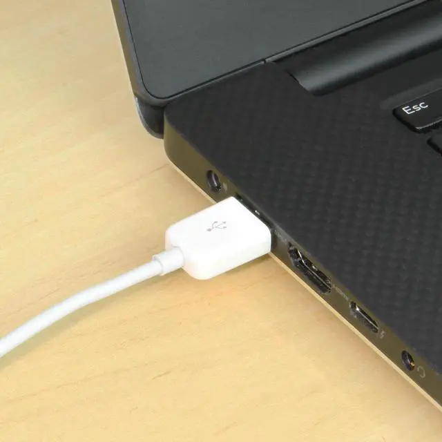 Alt view image 9 of 10 - USBGear 6ft USB 2.0 Type-A to Micro-B Cable (White) - High-Speed Data Transfer & Charging - Connects Micro-USB Devices to PC, Mac, or USB Hub
