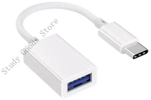 Alt view image 7 of 8 - Reversible Type C to USB3.0 OTG Adapter Cable for Fast Data Transfer Compatibles Various USB C Devices and Switches