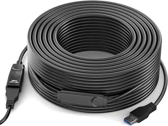 Alt view image 8 of 14 - Highly Speed USB3.0 Extension Cable USB Male to Female Data Transfer Cord with DC5V Power Port 5Gbps Data Transfer Cord