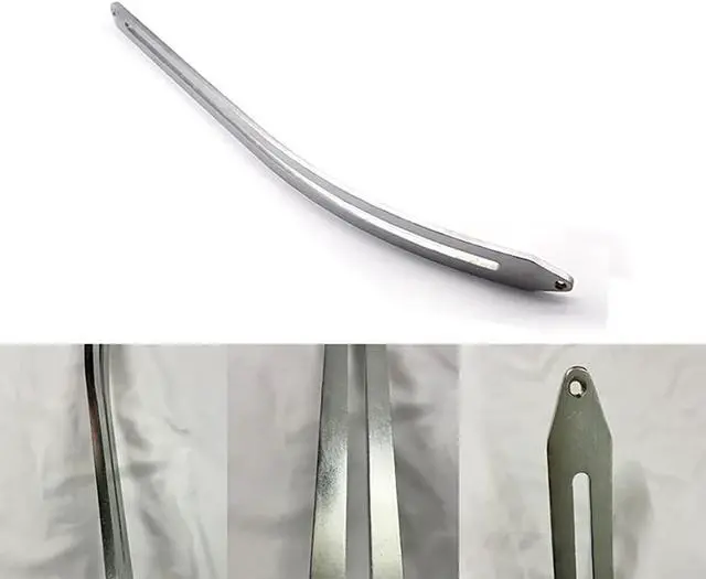 Alt view image 9 of 13 - Car Auto Car Dent Removal Fender Damage Repair Puller Lifter Big Curved Rod Crowbar Tools Hook Rods Kit