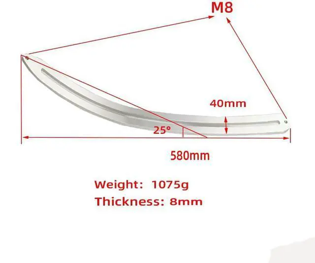 Alt view image 11 of 13 - Car Auto Car Dent Removal Fender Damage Repair Puller Lifter Big Curved Rod Crowbar Tools Hook Rods Kit