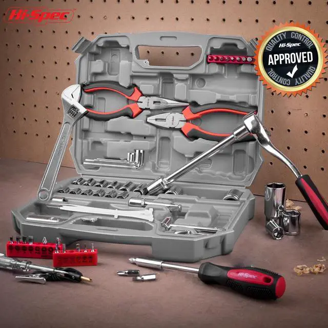 Alt view image 14 of 14 - 67Pc Metric Auto Mechanic Tool Set, Motorcycle & Car Tool Kit, Auto Repair with Pliers, Screwdriver Set, Socket Kit & Tool Box Storage Case for Cars, Trucks, Boats RVs & Jeeps