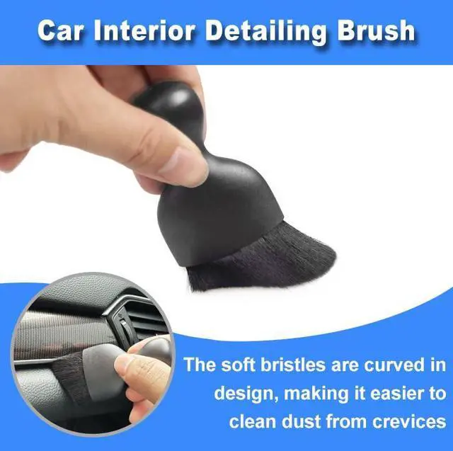 Alt view image 14 of 14 - Windshield Cleaner Tool, 15Pcs Car Interior Detailing Kit, Car Cleaning Kit Interior Cleaner, Car Detailing Brushes, Car Cleaning Gel, Car Cleaning Supplies Tools Accessories for Women, Men, Interior